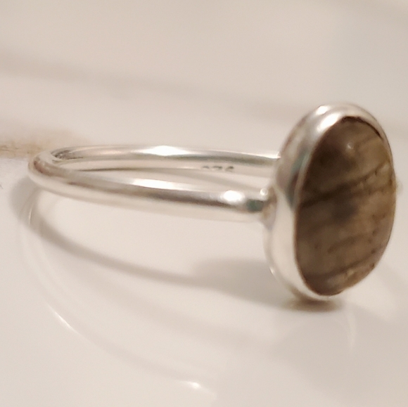 Labradorite Silver Ring - Picture 5 of 8